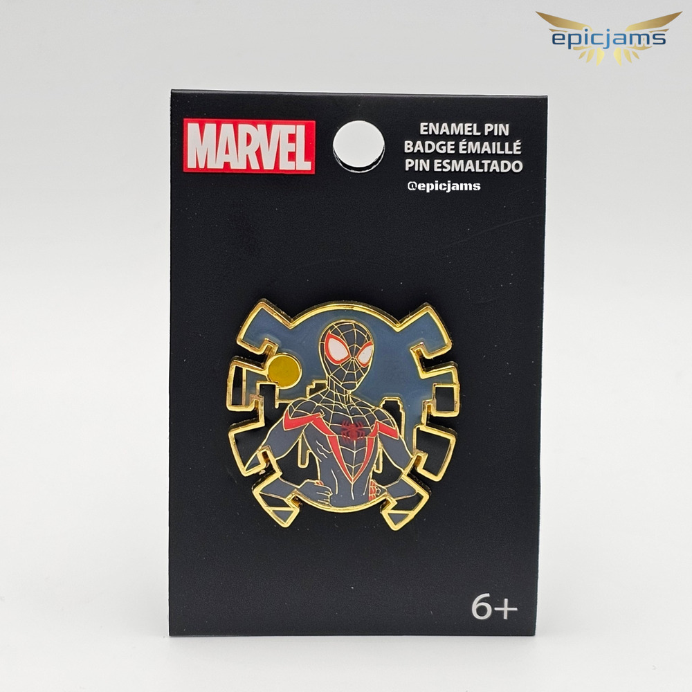 Loungefly Marvel Spider-Man Across the Spider-Verse Miles Morales Enamel Pin